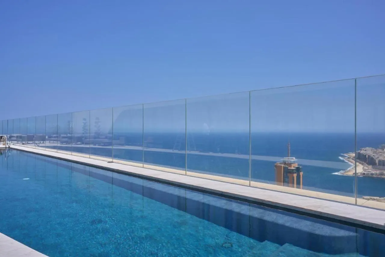 High-Rise Elegance 18Th Floor Apartment With Stunning Sea Views Saint Julian's 몰타